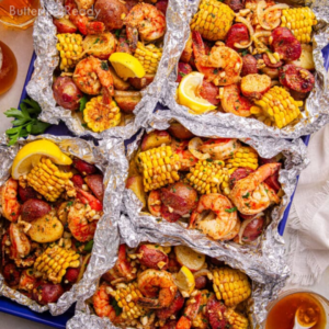 Cajun Shrimp Boil Foil Packets